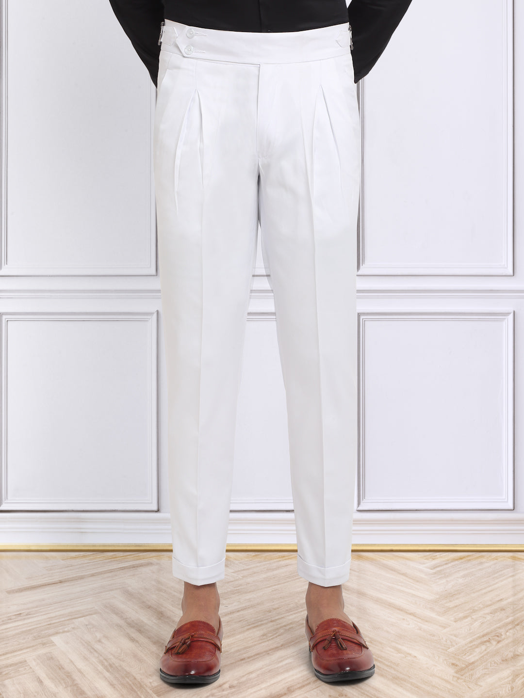 Italian Style Formal Gurkha Pant ( Pack of 2 )