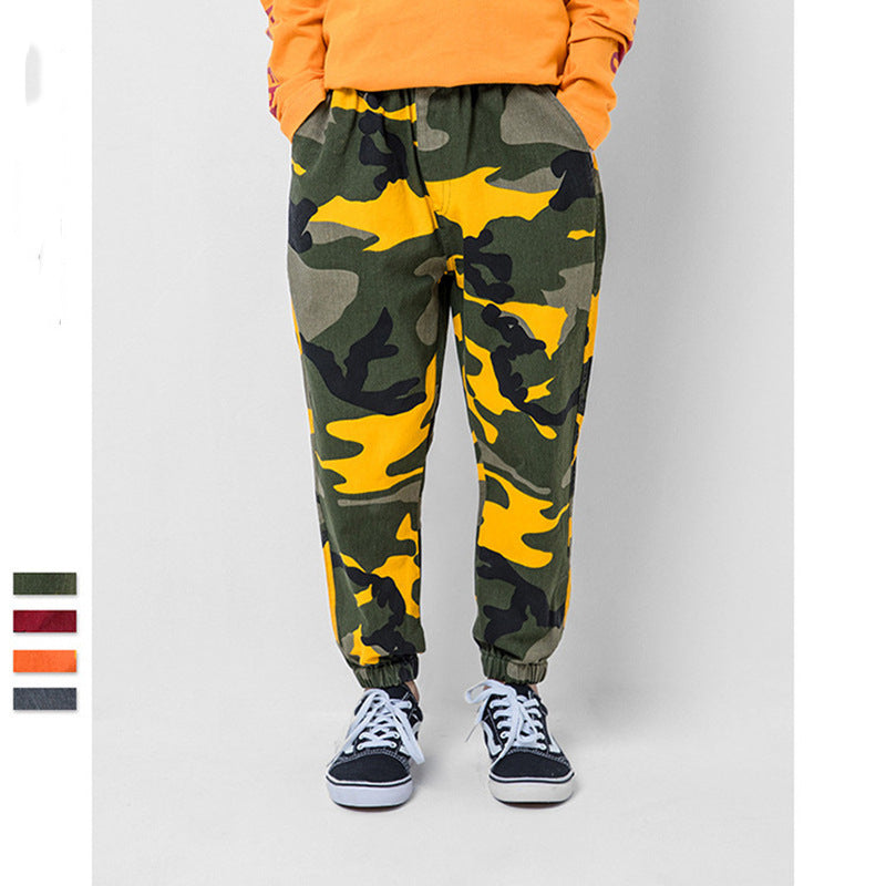 Children Pant Clothes Camouflage Joggers for Boys Trousers ( Pack of 4 )