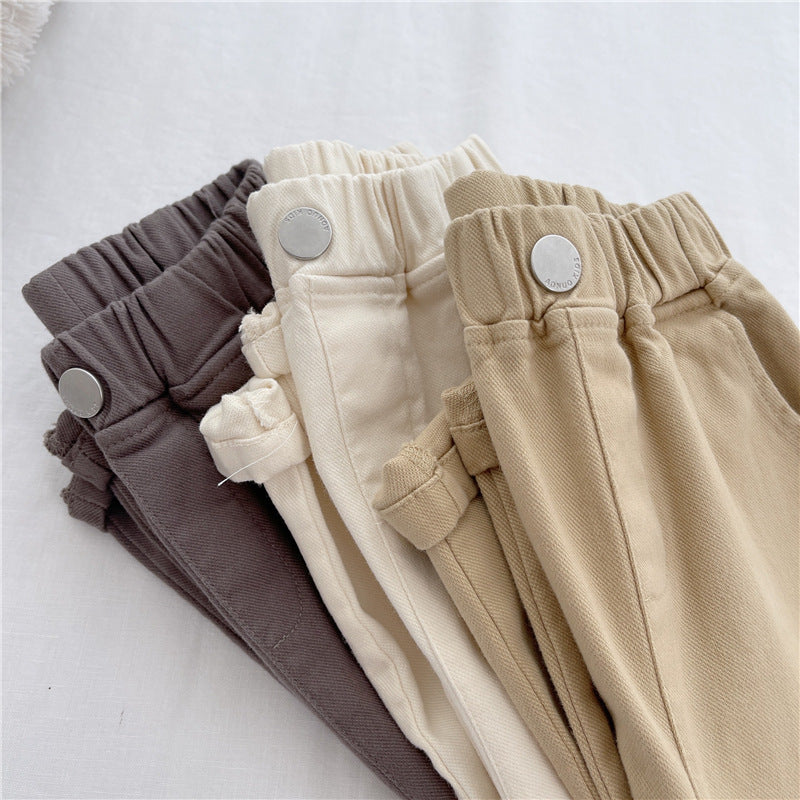 Kids Casual Pants Solid Boys Loose Harem Pants ( Pack of 3 )