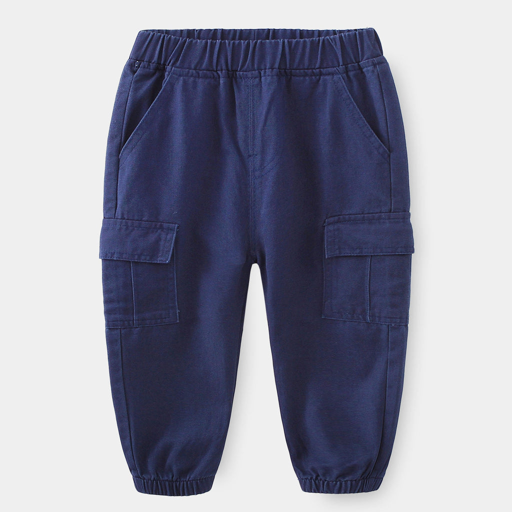 Spring Children's Overalls Baby Clothes Boy's Slacks ( Pack of 3 )