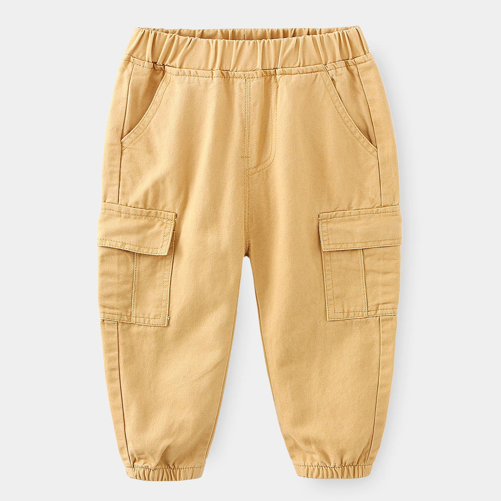 Spring Children's Overalls Baby Clothes Boy's Slacks ( Pack of 3 )
