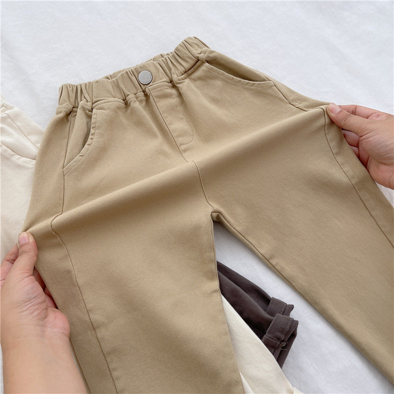Kids Casual Pants Solid Boys Loose Harem Pants ( Pack of 3 )