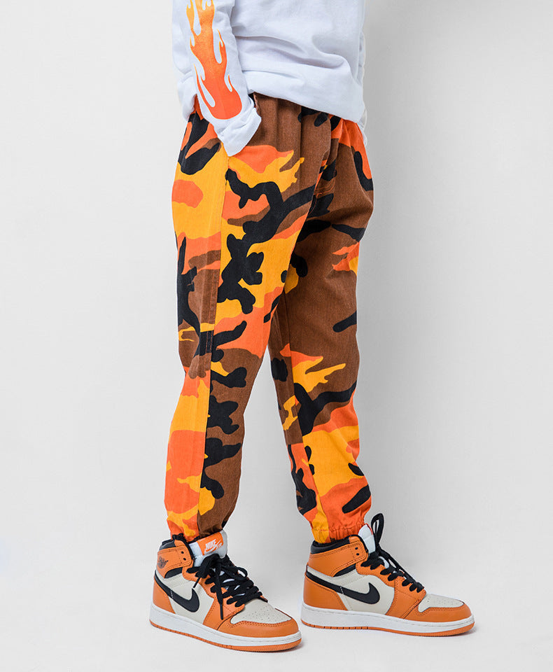 Children Pant Clothes Camouflage Joggers for Boys Trousers ( Pack of 4 )